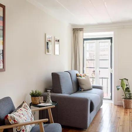 Bright Alfama Studio With Ac Apartment